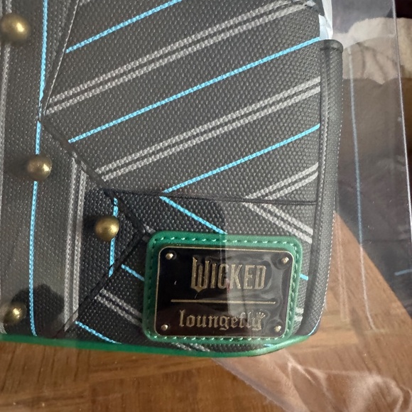 Loungefly Wicked Elphaba Shiz University Uniform Cosplay Mini Backpack main image 4
